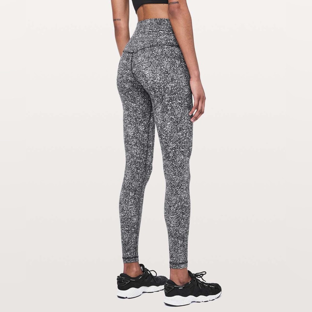 Lululemon Align Pant‎ *Full Length 28" in Diffuse Starlight Black.